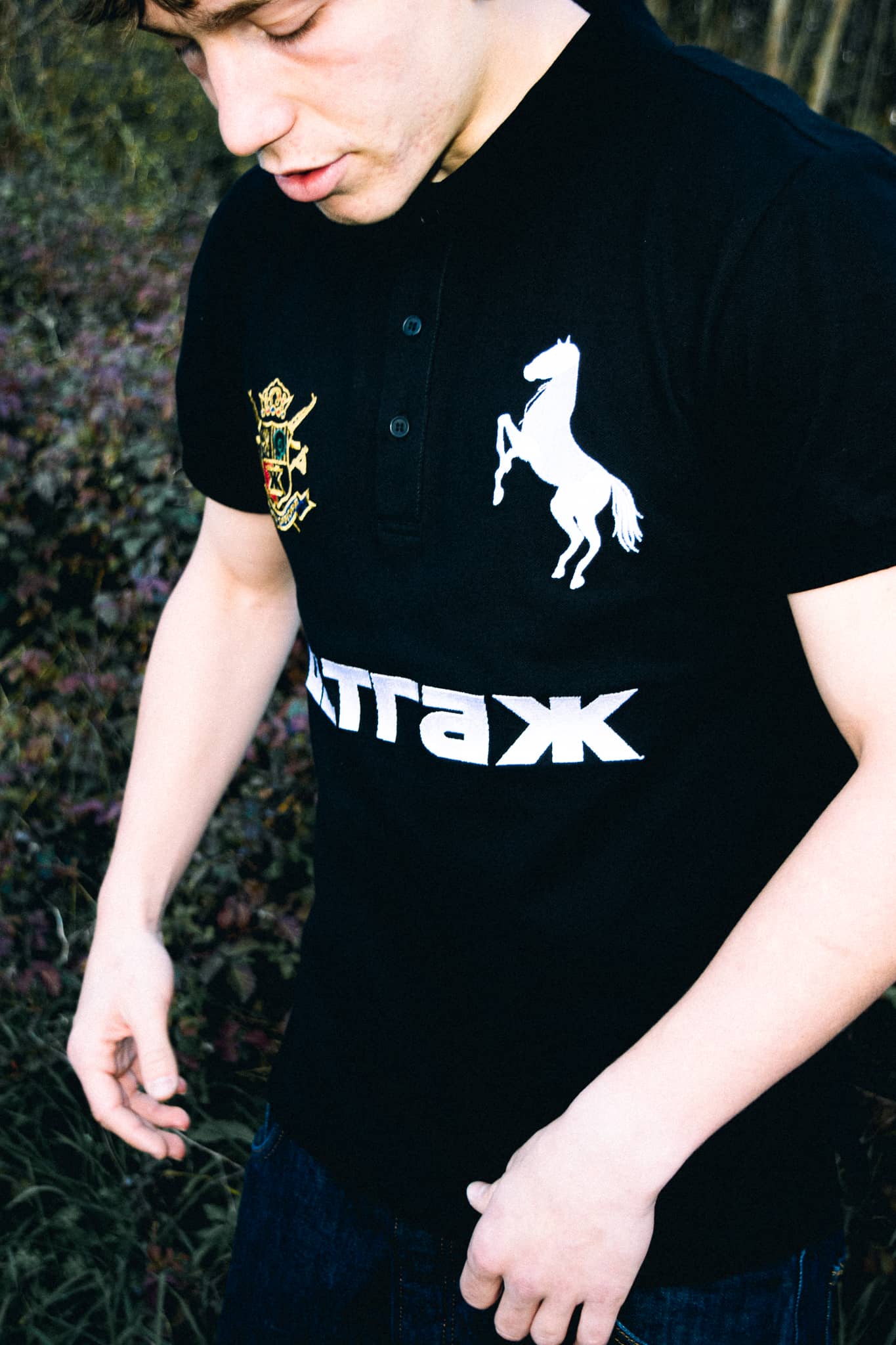 Polo +18 Negro
