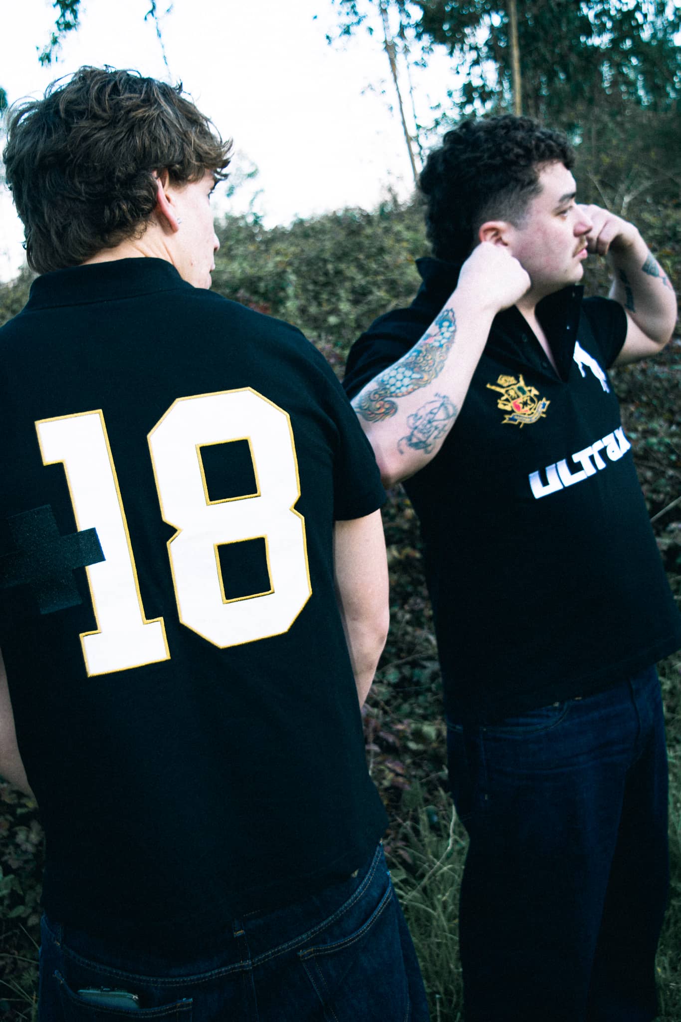 Polo +18 Negro