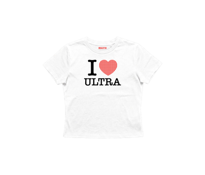 Baby Tee I <3 ULTRA