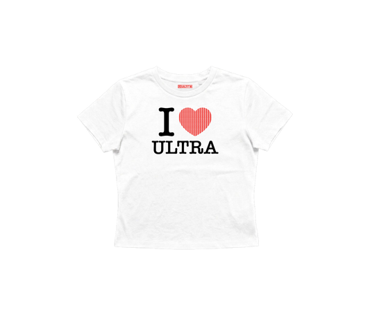 Baby Tee I <3 ULTRA